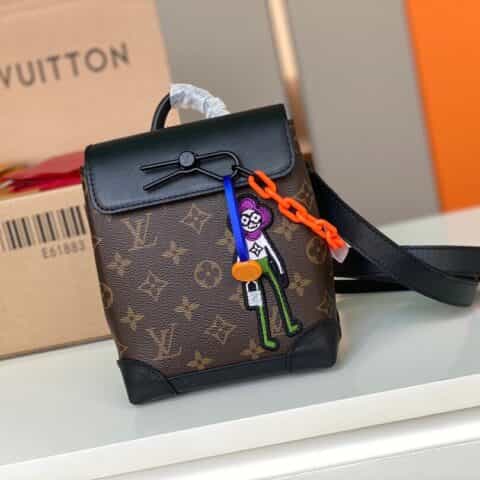 Louis Vuitton LV Steamer Nano XS玩偶稻草人小背包斜挎M80327