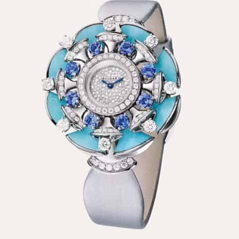 宝格丽-BVLGARI创意珠宝系列女士瑞士石英机芯腕表