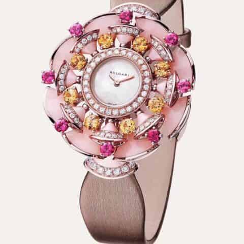 宝格丽-BVLGARI创意珠宝系列女士瑞士石英机芯腕表