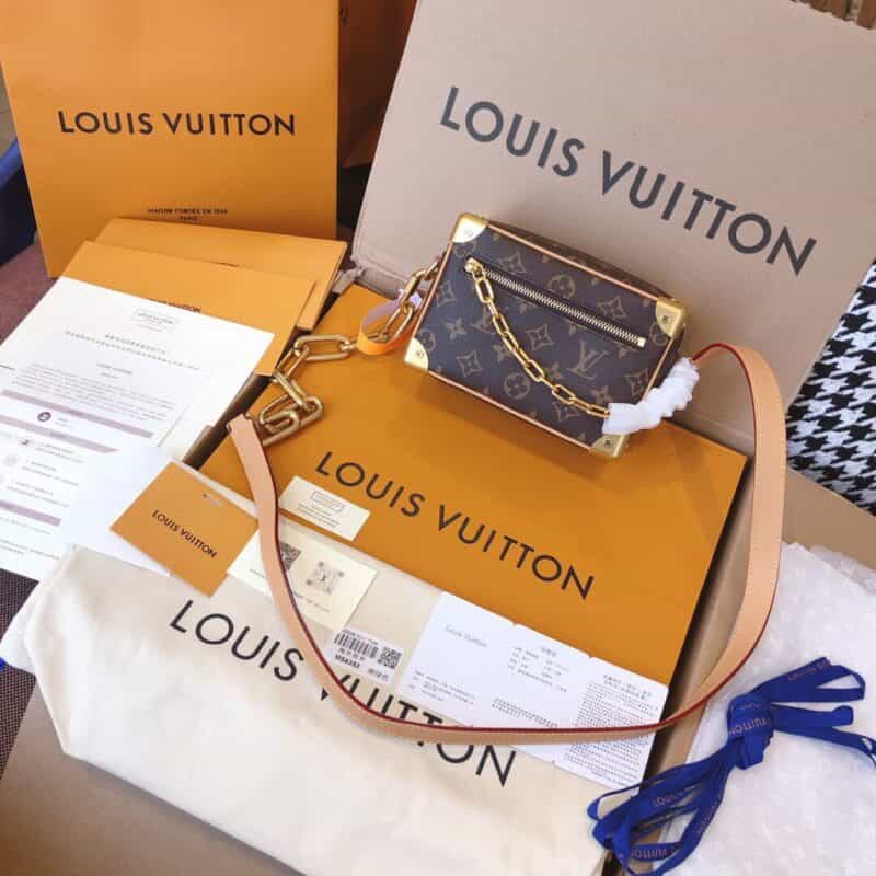Louis Vuitton LV Mini Soft Trunk盒子链条包 M68906