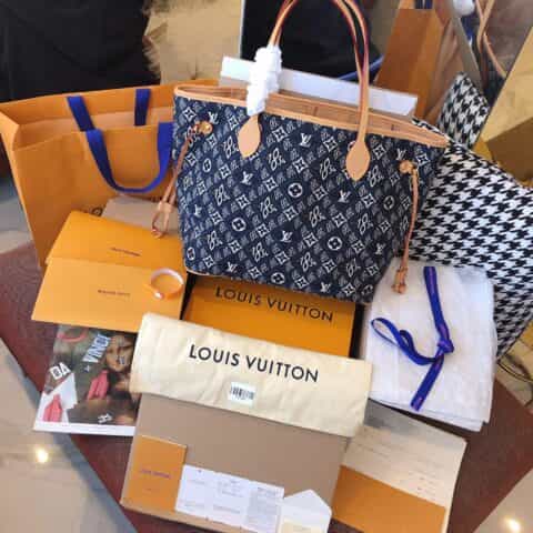 Louis Vuitton LV Since 1854 Neverfull MM 购物袋 M57484