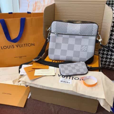 Louis Vuitton LV Trio Messenger棋盘格三合一邮差包N50027 N50017