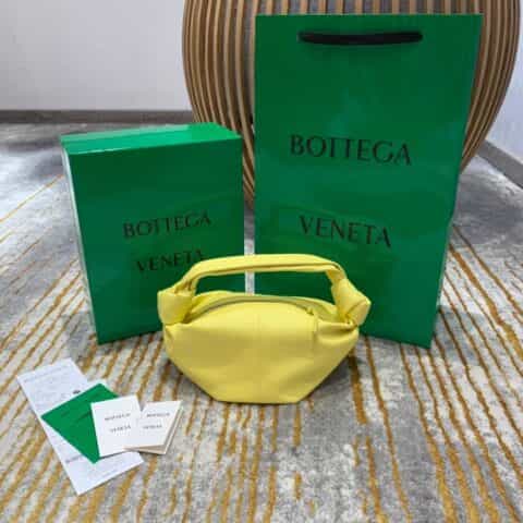 Bottega Veneta葆蝶家 Mini Bag 柠檬黄629635