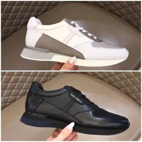 D&G杜嘉班纳    牛皮材质新品奢潮运动鞋
