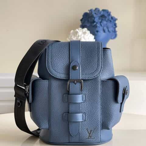 Louis Vuitton LV Christopher XS 单肩包 M58494蓝色