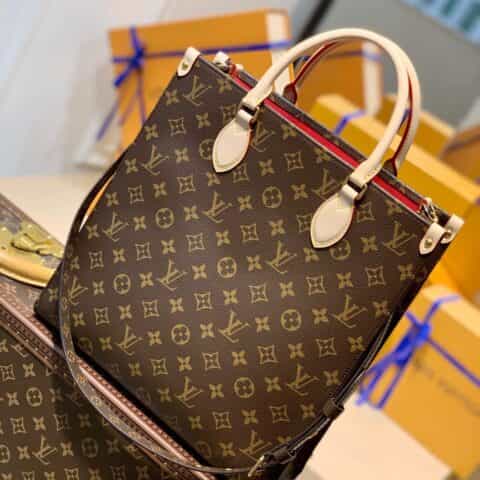 Louis Vuitton LV Sac Plat MM handbag M45848