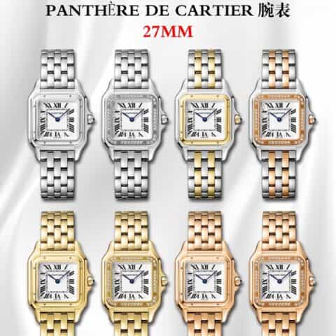 BV最新升级版本【中号27X37MM】卡地亚Panthère de Cartier猎豹腕表