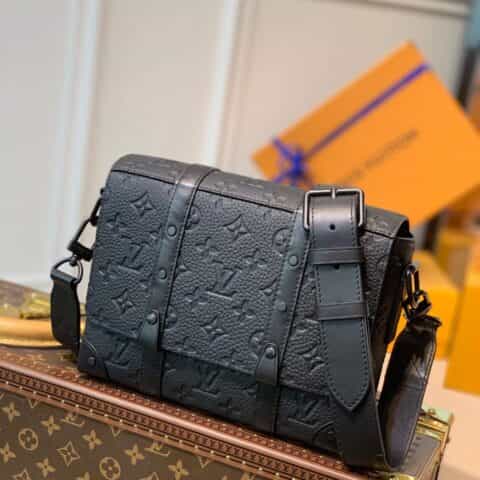 Louis Vuitton LV Trunk Messenger bag M57726黑色