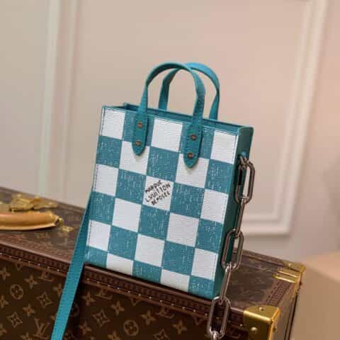 Louis Vuitton LV Sac Plat XS bag N60495 绿松石