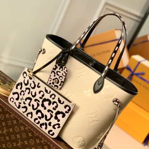 Louis Vuitton LV Neverfull MM tote M58525