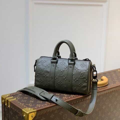 Louis Vuitton LV Keepall XS bag M57961橄榄绿