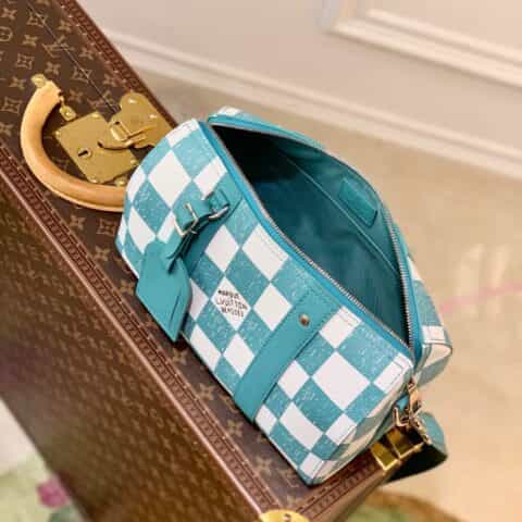 Louis Vuitton LV City Keepall bag N50076青色