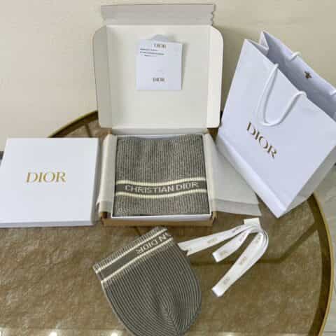 (套装)Dior迪奥岩石灰•D-White 围巾05DWI314I007_C540