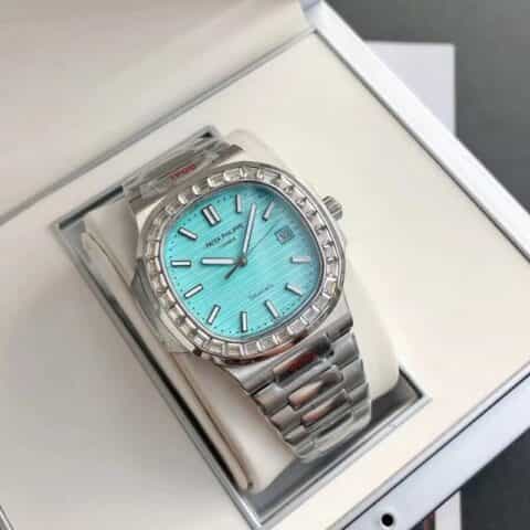 百达翡丽联名Tiffany全球限量款日本原装进口西铁城8215机芯腕表