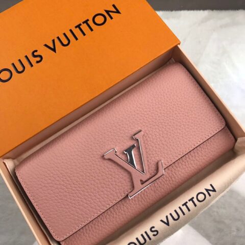 Louis Vuitton LV Capucines 长款钱夹 M61250