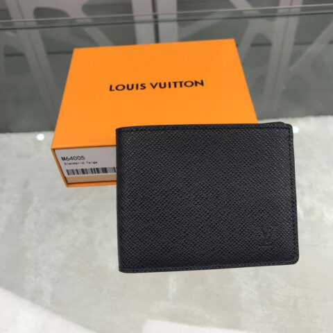 Louis Vuitton LV Taiga皮革SLENDER ID 钱夹 M64005