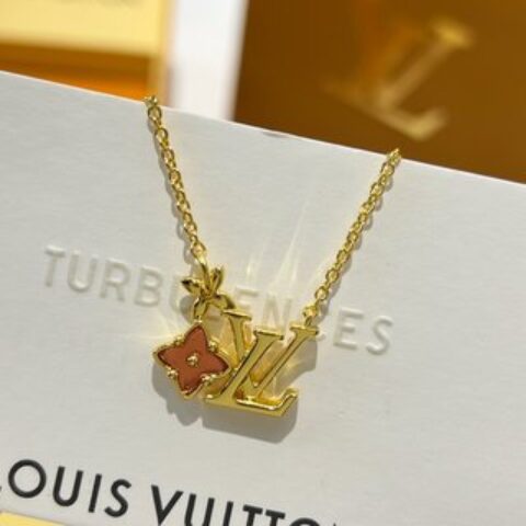 Louis Vuitton 路易威登 lv水晶老花项链 耳钉