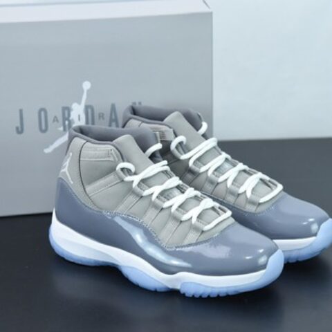 NK Air Jordan 11 AJ11 “Cool Grey” 酷灰 灰白 高帮篮球鞋 货号：CT8012-005