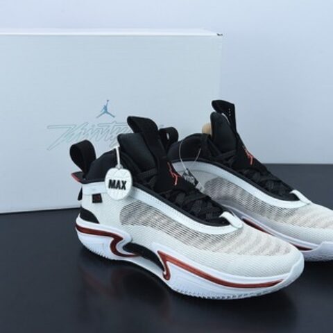 F07X4 纯原版本 Air Jordan XXXVI SE "Psychic Energy"白黑红 AJ36乔 36男子实战篮球鞋 货号：DA9053-100