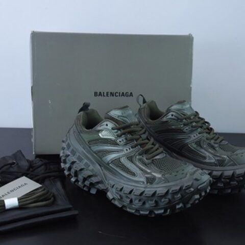 BALE*CIAGA Defender Rubber Platform Sneakers卫士系列 低帮运动鞋