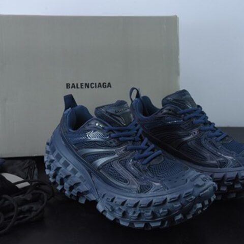 BALE*CIAGA Defender Rubber Platform Sneakers卫士系列 低帮