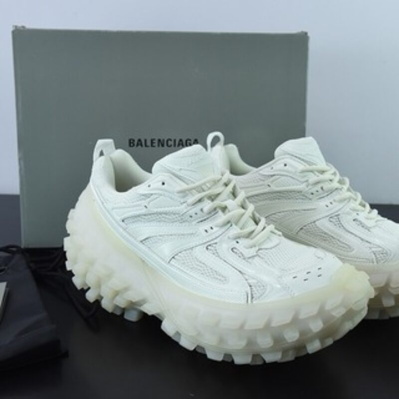 Balenciaga/巴黎世家 轮胎老爹鞋/白色 全白 夜光版