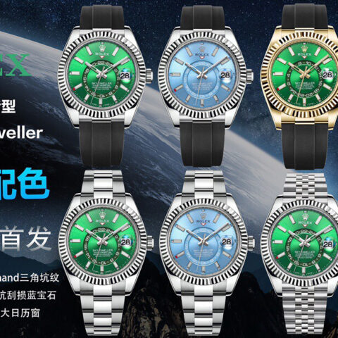 RMF 升级版 劳力士Rolex Sky-Dweller 天行者JR2 纵航者型系列腕表