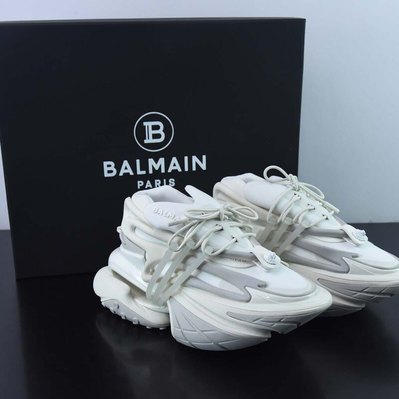 Balenciaga/巴黎世家 巴尔曼 独角兽 复古老爹鞋/白色