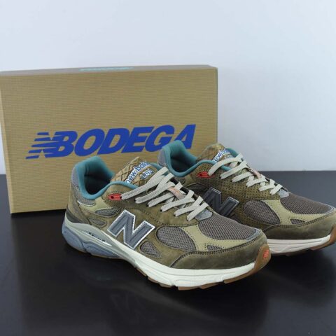 Bodegar x NB新百伦New Balance Made in USA M990V3"Here to Stay"三代系列男女同款运动鞋 货号：M990BD3
