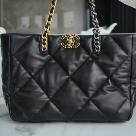 CHANEL 19BAG TOTE AS3660黑色