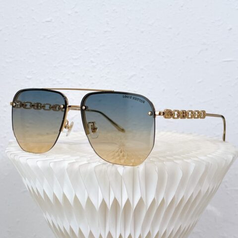 LV路易威登半框男女通用太阳眼镜