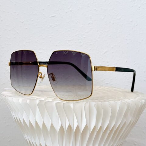 LV路易威登金属大框男女通用太阳眼镜