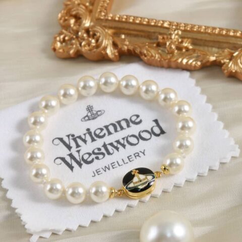 新款☑️ Vivienne Westwood西太后土星珍珠磁扣磁铁项链手链
