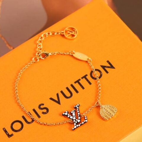 Louis Vuitton 路易威登花卉字母LV项链