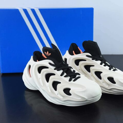 Adidas AdiFOM Q 镂空白黑 阿迪全新系列秋冬季洞洞鞋HP6582818