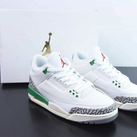 Air Jordan 3 Retro "Lucky Green" 幸运绿运动鞋  货号：CK9246-136