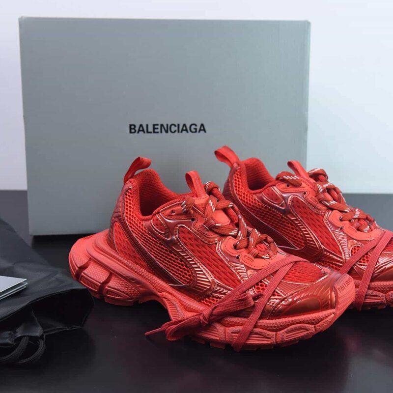 巴黎世家 Balenciaga XXXL 3XL 大红色 Sneakers 巴黎十代
