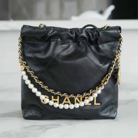 Chanel 23S 22Mini 珍珠链条bag AS3980 B10672 94305