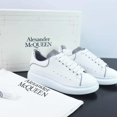 Alexander McQueen 亚历山大麦昆 3M白低帮运动鞋
