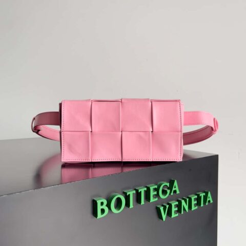 Bottega Veneta CASSETTE 油蜡皮四格腰包 651053