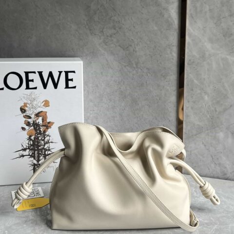 LOEWE Flamenco系列升级版福袋 0538奶白色