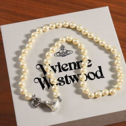 新款☑️ Vivienne Westwood西太后桃心爱心土星珍珠项链