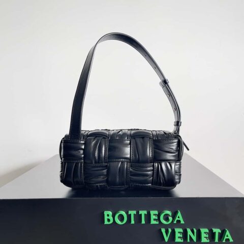 BV新款Bottega Veneta2022秋冬腋下包 款号：736233 黑色