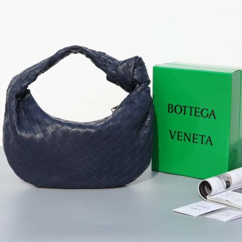 Bottega veneta #葆蝶家#JODIE  Bag 型号690225 编号:80700 中号深蓝色