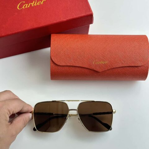 Cartier卡地亚新款男女通用太阳眼镜