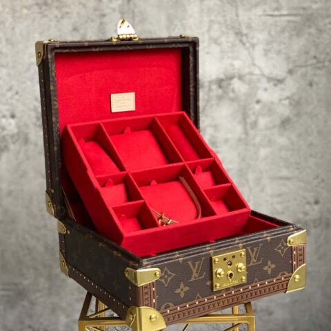 M20040红色 珠宝盒 盒子系列 COFFRET JOAILLERIE 珠宝箱