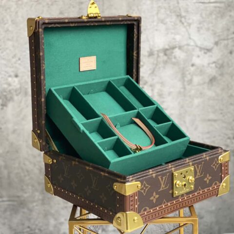 M20040绿色 珠宝盒 盒子系列 COFFRET JOAILLERIE 珠宝箱