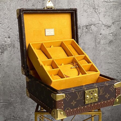 M20040黄色 珠宝盒 盒子系列 COFFRET JOAILLERIE 珠宝箱