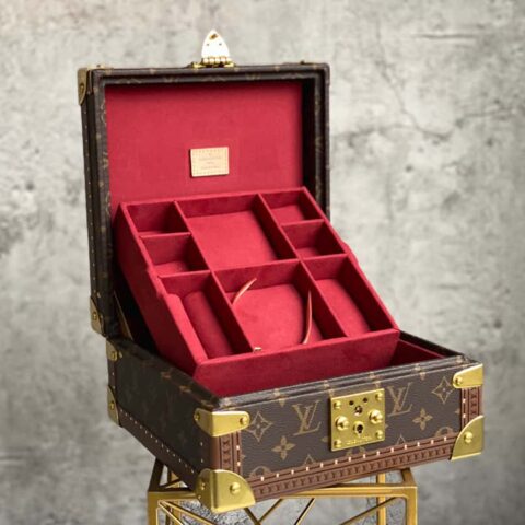 M20040酒红 珠宝盒 盒子系列 COFFRET JOAILLERIE 珠宝箱