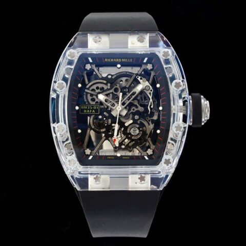 【一体机芯．水晶壳套】『RICHARDMILLE』理查米尔 RM35-01 一体RMUL 3机芯腕表
